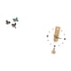 thumbnail image 5 of Reloj Silencioso De Madera Con Diseño De Pájaro Para Pared Y Números Romanos Grandes, Adorno Acrílico Para Jardín, Sala De Estudio, Casa De Campo, Aula, Baño, Sala De Estar., 5 of 8