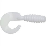 (3 pack) YUM Grub Soft Plastic 2 White 18 Count