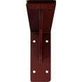 thumbnail image 3 of Ekena Millwork 2"W x 12"D x 5 1/4"H Embrey Steel Bracket, Hammered Bright Red, 3 of 11
