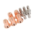 thumbnail image 1 of Boquilla Cortadora MAG, Cobre Duradero, 10 Piezas, Combinación Perfecta, Electrodo De Pistola De Soldadura MIG, Amplia Aplicación Para PT60, 1 of 7