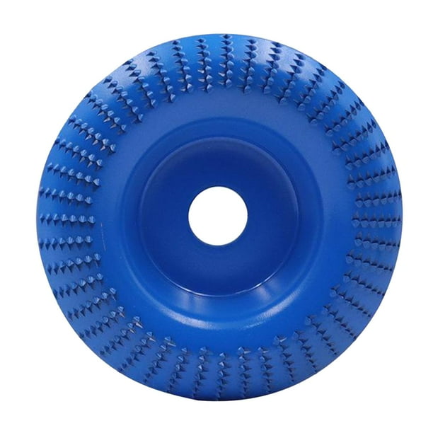 Amoladora de ángulo de acero de alto carbono Sunnimix Muela abrasiva de madera Azul