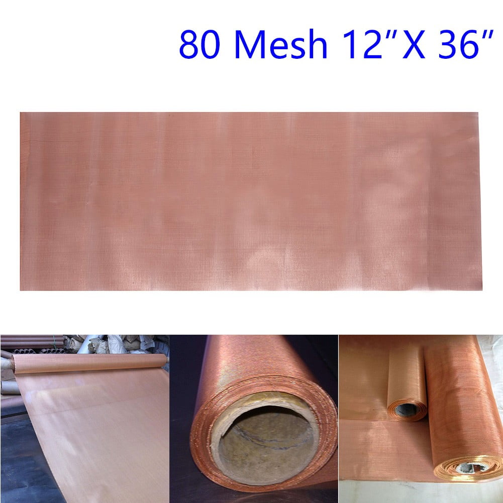 12 * 36inches Copper 80 Mesh 200 Microns .0078 Dry Sift