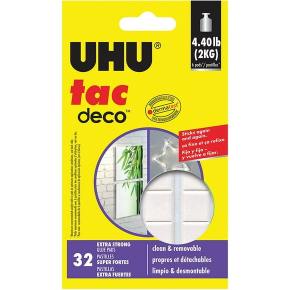 UHU 9U48710 UHU tac deco (Pack of 32)