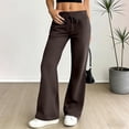 thumbnail image 4 of LEKWK Sweatpants Women Drawstring Elastic Waist Wide Leg Sweatpants Solid Lounge Pants Breathable Soft Casual Gym Yoga Running Jogging Sporty Outfits, 4 of 6