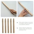 WAXIAYU 5 Wooden Shovel/Hatchet Handles 30cm for Garden/Farm Tools