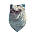 thumbnail image 3 of Xecao Starry Sky Cloud Bulldog for Pet Bandana - A Stylish Triangle Accessory for Small to Large Dogs, Puppies, and Cats, 3 of 5