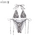 thumbnail image 2 of Bikini sexy Traje de baño dividido para mujer Bikini de piscina de playa de verano, 2 of 6