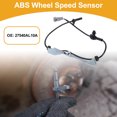 thumbnail image 2 of Unique Bargains ABS Wheel Speed Sensor No.27540AL10A Rear Right ABS Sensor Anti-lock Braking System Sensor for Subaru Outback 2014-2015, 2 of 7