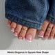 thumbnail image 4 of Puntas para uñas de los pies BTartBoxNails XCOATTIPS Square Pink para mujer, 4 of 8