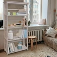 thumbnail image 2 of Casual Home Mission Style 5-Shelf White Bookcase,310-61, 2 of 5