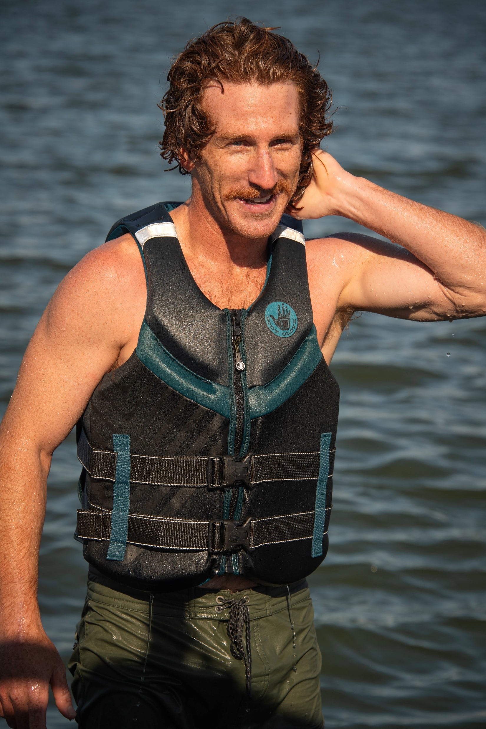 Body Glove Men's Adult Neoprene PFD Life Jacket and Vest, Dual Size S/M, Blue