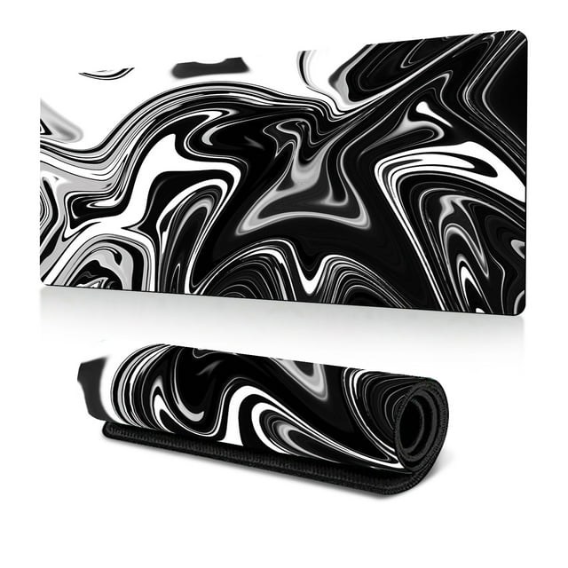 Alfombrilla de ratón grande para juegos, 900 x 400 mm, diseño de camuflaje morado, para chica, regalo, dibujos animados abstractos, XXL, para ordenador, PC, gamer, alfombrilla de ratón para escri