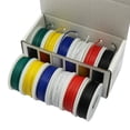 thumbnail image 5 of Cbazy Kit de cables de conexión (kit de cables trenzados) calibre 18, 6 colores, 16,4 pies cada cable eléctrico 18 Awg, 5 of 5
