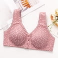 thumbnail image 3 of Aofany Bras for Older Women Front Closure No Underwire Supportive Bras Plus Size Push Up Bras Breathable Bras, 36B/C-50B/C, 3 of 8