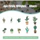 thumbnail image 2 of 40 colgantes con forma de cactus, 10 estilos, para collar, árbol de coco, esmaltados vibrantes, colgantes circulares de aleación, con forma de gota., 2 of 7