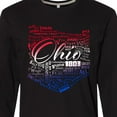 thumbnail image 4 of Inktastic Ohio Word Salad Long Sleeve T-Shirt, 4 of 5