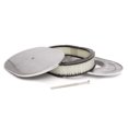 thumbnail image 1 of Racing Power Company R6020-1 Limpiador de aire de aluminio pulido liso ovalado de 12" x 2", 1 of 1