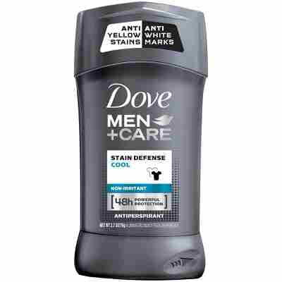 Dove Men+Care Antiperspirant Deodorant Stick Stain Defense Cool -