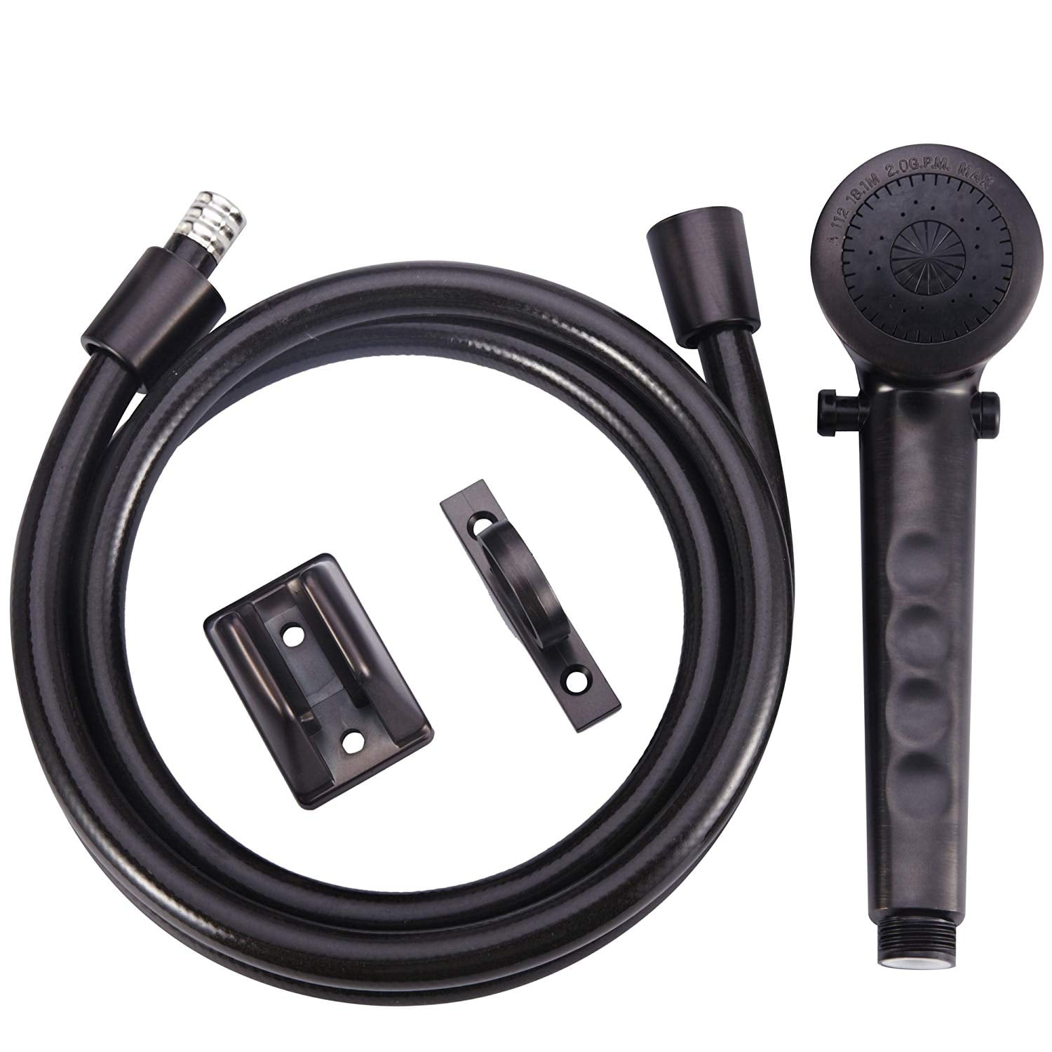 Dura Faucet RV Shower Head & Hose Bronze