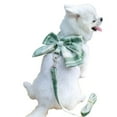 thumbnail image 5 of SPRING PARK Pet Harness and Traction Rope Set for Small Dogs Puppy and Cats Outdoor Training and Running with Classic Plaid Pattern, 5 of 8