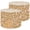 Color 3, variant on Linen Drum Lampshades Elegant Floral Gold Accents Dark jungle tropical Botanical 13"x13"x10" Light Shade for Table Lamps Floor Lamp Shades Lampshade Replacement Assembly Required