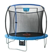 Bounce Pro 10ft Trampoline & Enclosure with Basketball & Flash Lite Zone & Phone Pouch