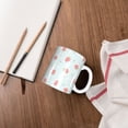 thumbnail image 4 of Yiaed Strawberry Print Ceramics Coffee,Large Handle Design,Extra Large Tea and Coffee Cup for Office and Home Mugs, 4 of 6