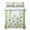 White Grass Green Light Yellow, variant on Twin XL Quilt Set 68''x98'', Abstract Gold Lightweight Bedspread Coverlet Set with 2 Pillow Shams, Modern Minimalist Art White Gray Ripple Breathable All Season Quilt Bedding for Dorm/Guest Room