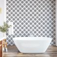 thumbnail image 6 of Ambesonne Ethnic Peel & Stick Wallpaper for Home, Mandala Like Lotus Flower, 13"x72", Charcoal Grey White, 6 of 6