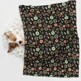 thumbnail image 6 of Rocae Vector Retro Music for Pet Blanket Dog Blanket Cat Blanket Soft Sleep for Small Medium Pet-Small, 6 of 8