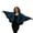 Navy, variant on CCRFTGI Navy Butterfly Cardigan Cape Monarch Butterfly Wings Wrap Sweater Women's Open Front Knit Shawl for Casual Daily Wear