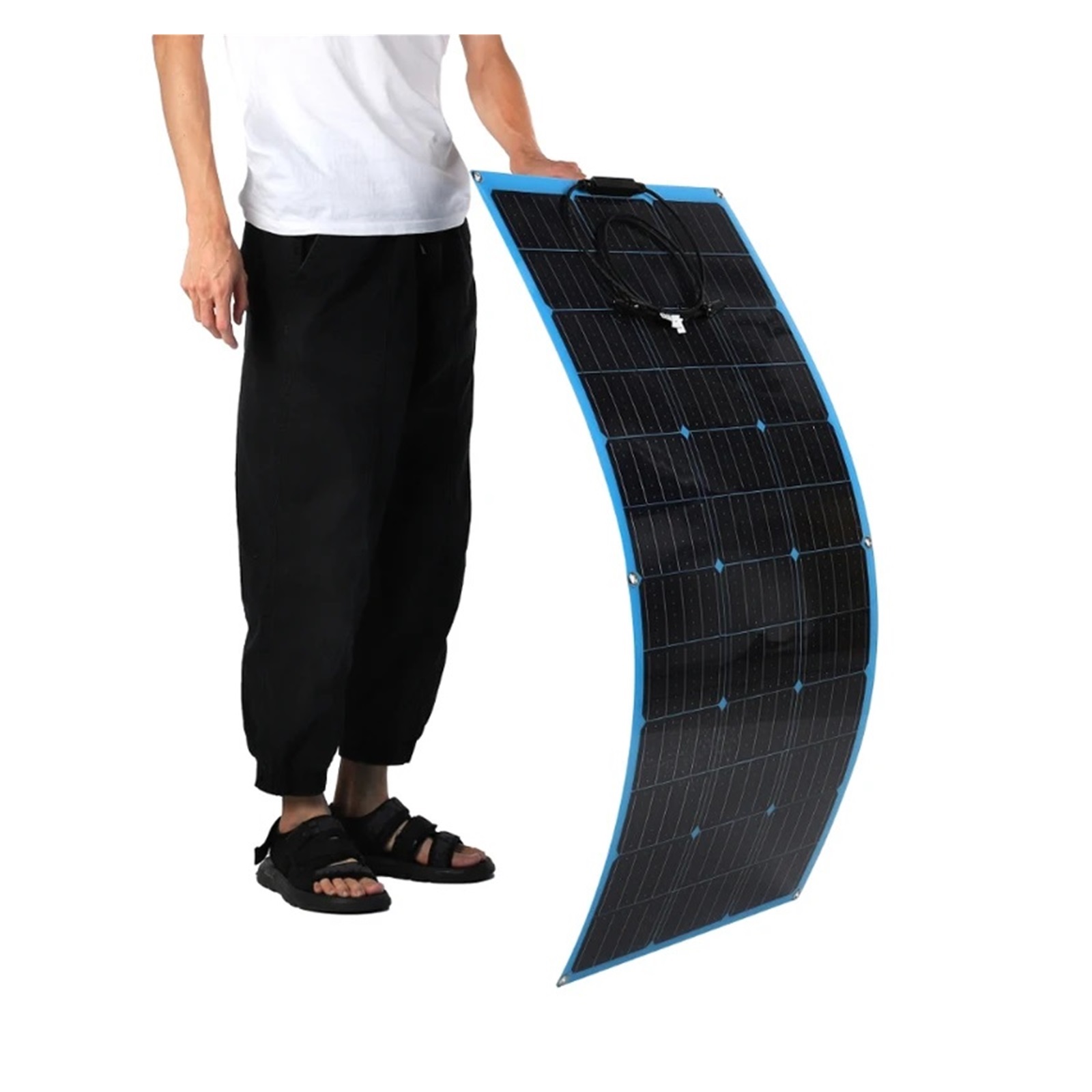 Solar panel 600W 300W Flexible Solar Panel Portable 18V Single Crystal Mobile power supply