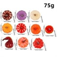 thumbnail image 3 of 10 Pcs Halloween Fake Pumpkins Decor Fall Colorful Artificial Pumpkin Bulk Harvest Fake Foam Assorted Size Decor for Thanksgiving Autumn Halloween Farmhouse Tabletop Decoration(Candy Color), 3 of 5