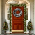 thumbnail image 3 of AZXY Christmas Wreaths, Plastic Christmas Wreaths, Christmas Door Wreaths, Christmas Outdoor Wreaths, Christmas Decorations Wreaths for Decor, Front Door, 3 of 6