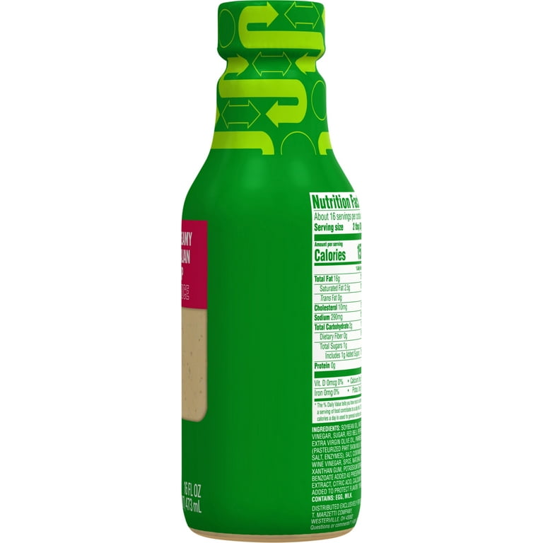 Subway Creamy Italian MVP Sauce, 16 fl. oz. - Walmart.com