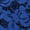 Cobalt Blue, variant on Juniors Casual 3/4 Sleeve Sheer Lace Floral Open Front Shrug Top