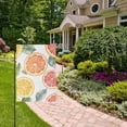 thumbnail image 2 of Yayeee Garden Flag 12" x 18" Double Sided Outdoor Yard Lawn Holiday Decorations, Candy Grapefruit Slices, 2 of 6