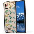 thumbnail image 1 of Compatible with Samsung Galaxy A51 4G Phone Case, Dinosaurs-124 Case Silicone Protective for Teen Girl Boy Case for Samsung Galaxy A51 4G, 1 of 1