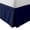 Blue, variant on HonorHut Bed Skirt Spring Frame Cover Dust Ruffle Shrinkage Fade Resistant skirt for bed Easy to Stall 54x75Inches Blue