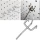 thumbnail image 3 of 50 Pcs Pegboard Hooks,wall Shelf Hooks For Display Pegboard Garage Store Tools Storage Hanger Wall Shelf Hooks, 3 of 5