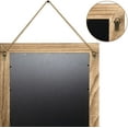 thumbnail image 4 of Sfugno Wall Mirror with Shelf, 20 x 16 inch Wall Mirror Hanging for Bathroom, Vanity, Bedroom, Entryway, Living Room(Rustic Brown), 4 of 7