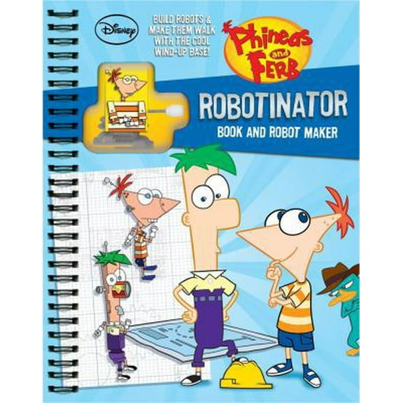 Pre-Owned Phineas and Ferb Robotinator (Wind-up Toy) (Hardcover) 0794423337 9780794423339