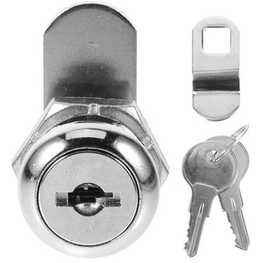 1 Set Mailbox Lock With Key File Cabinet Key Replacement Cylinder Lock Supply
