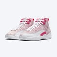 thumbnail image 3 of Nike Kids Shoes AJ 12 Retro 4.5 Big Kid White/Arctic Punch/Hyper Pink, 3 of 8