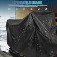 thumbnail image 2 of Funda impermeable para motocicleta, portátil, con protección solar y antióxido (XXL, con orificio para cerradura), 2 of 6