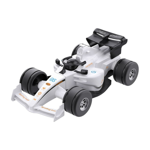 White Children'S Formulas Racing Simulation Toy Car Model Children'S Car Birthday Gift Christmas Gift