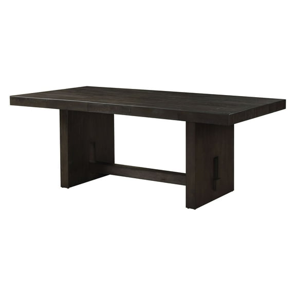 Acme Haddie Dining Table in Distressed Walnut Indoor