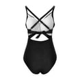 thumbnail image 6 of Stamzod Bathing Suit for Women One Piece Hollow Out Ruched Swimsuit Summer High Cut Swim Suits for Women 2026 Black C L, 6 of 7