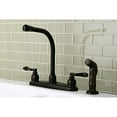 thumbnail image 2 of Kingston Brass KB8755NFLSP NuWave French 8" Centerset Kitchen Faucet, Oil Rubbed Bronze, 2 of 3