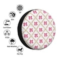 thumbnail image 4 of Gukieu Retro bows Print Car Tire Cover, Adjustable Waterproof and Dustproof Tire Protection Cover, Suitable for SUV, Truck, Van-14 inch, 4 of 6